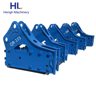 HL155 Búa thủy lực Loại im lặng Máy khoan phá đá thủy lực Búa cho máy xúc mini