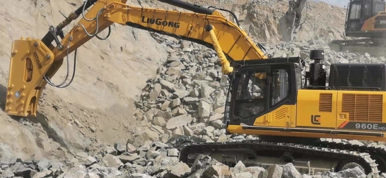 Máy đào mài mòn cao Máy cắt thủy lực RM125 Bộ tách đá loại hàng đầu